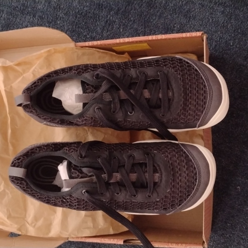 KEEN CNX Merer Lace II Hiking Shoes Flexible Breathable Mesh Black US 8.5